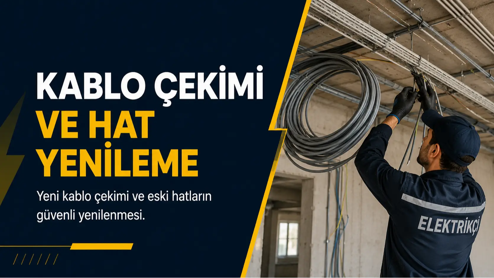Kablo Çekimi ve Hat Yenileme