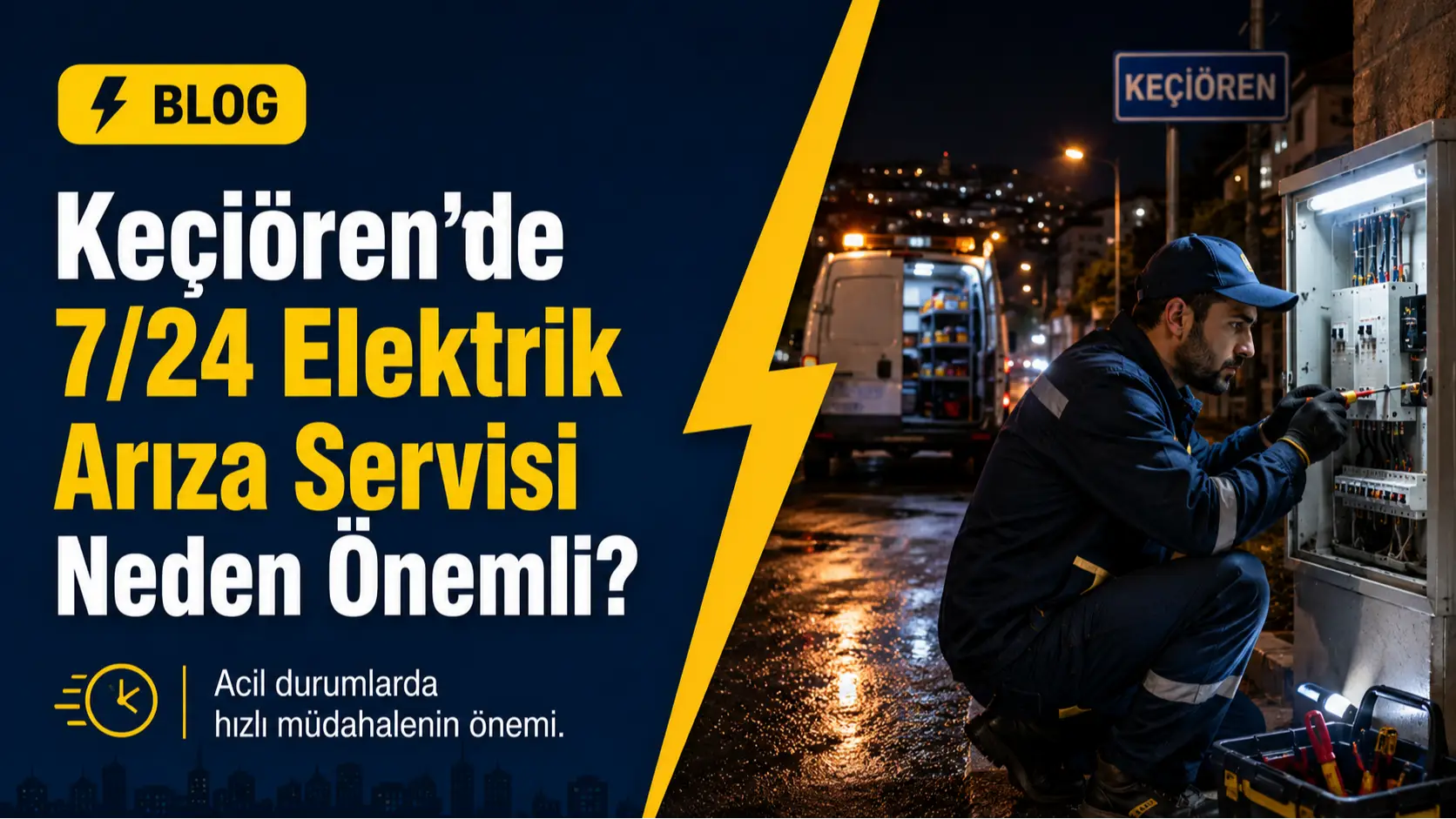 Keçiören’de 7/24 Elektrik Arıza Servisi Neden Önemli?