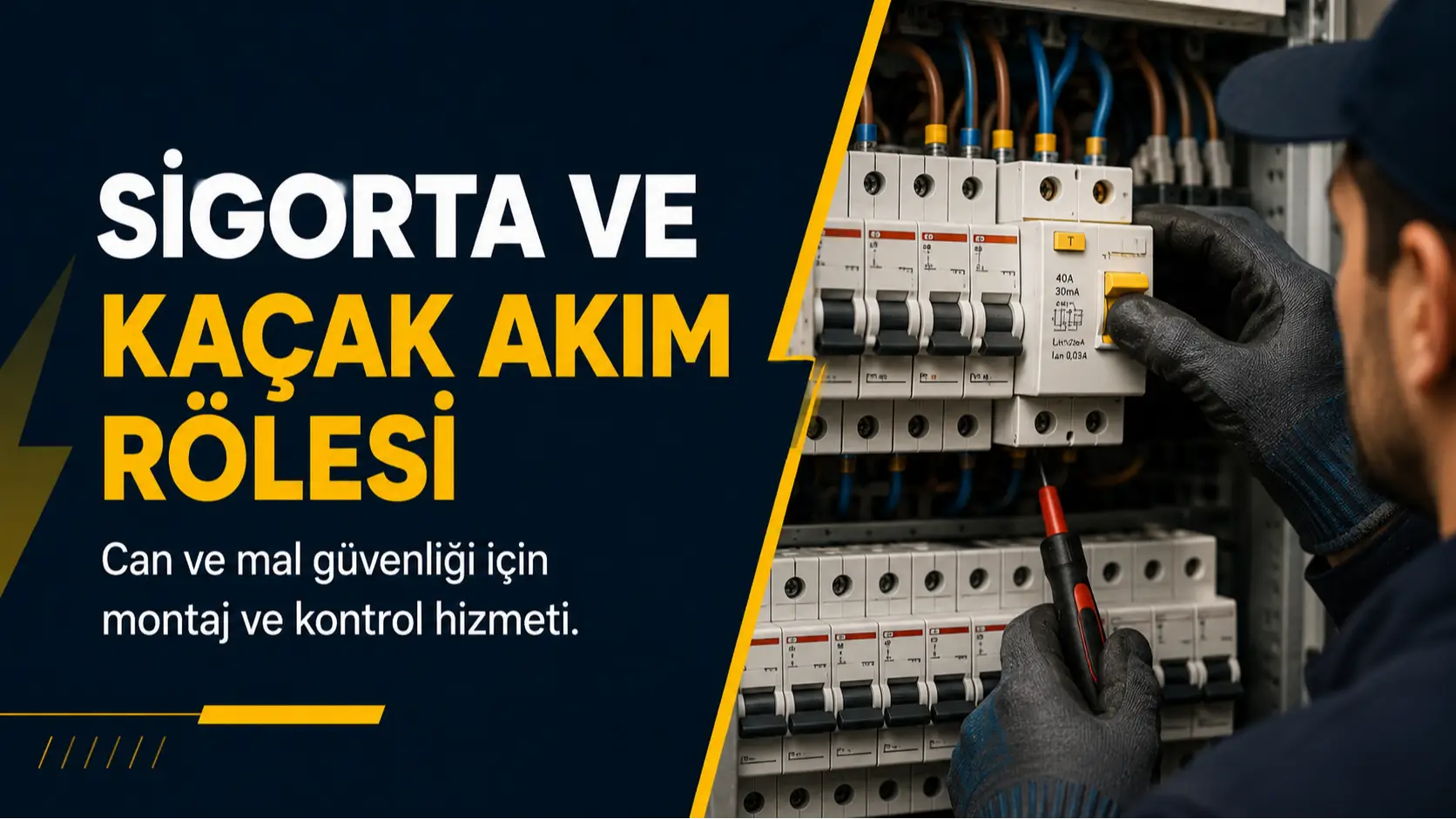 Sigorta ve Kaçak Akım Rölesi